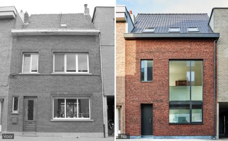 Visit minister Tommelein 2016 - Pre and after renovation Mechelen