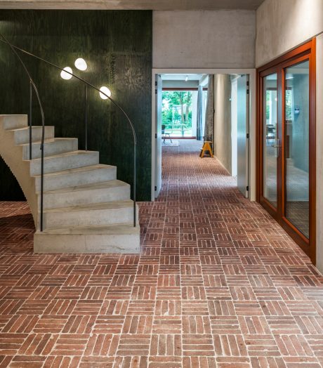 Reference photo interior pavers in Lier