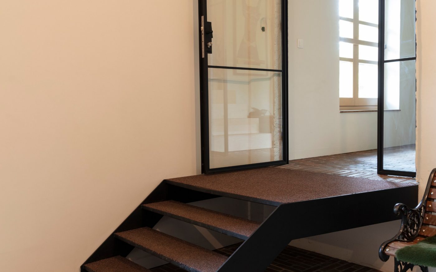 Reference photo interior pavers in Evergem