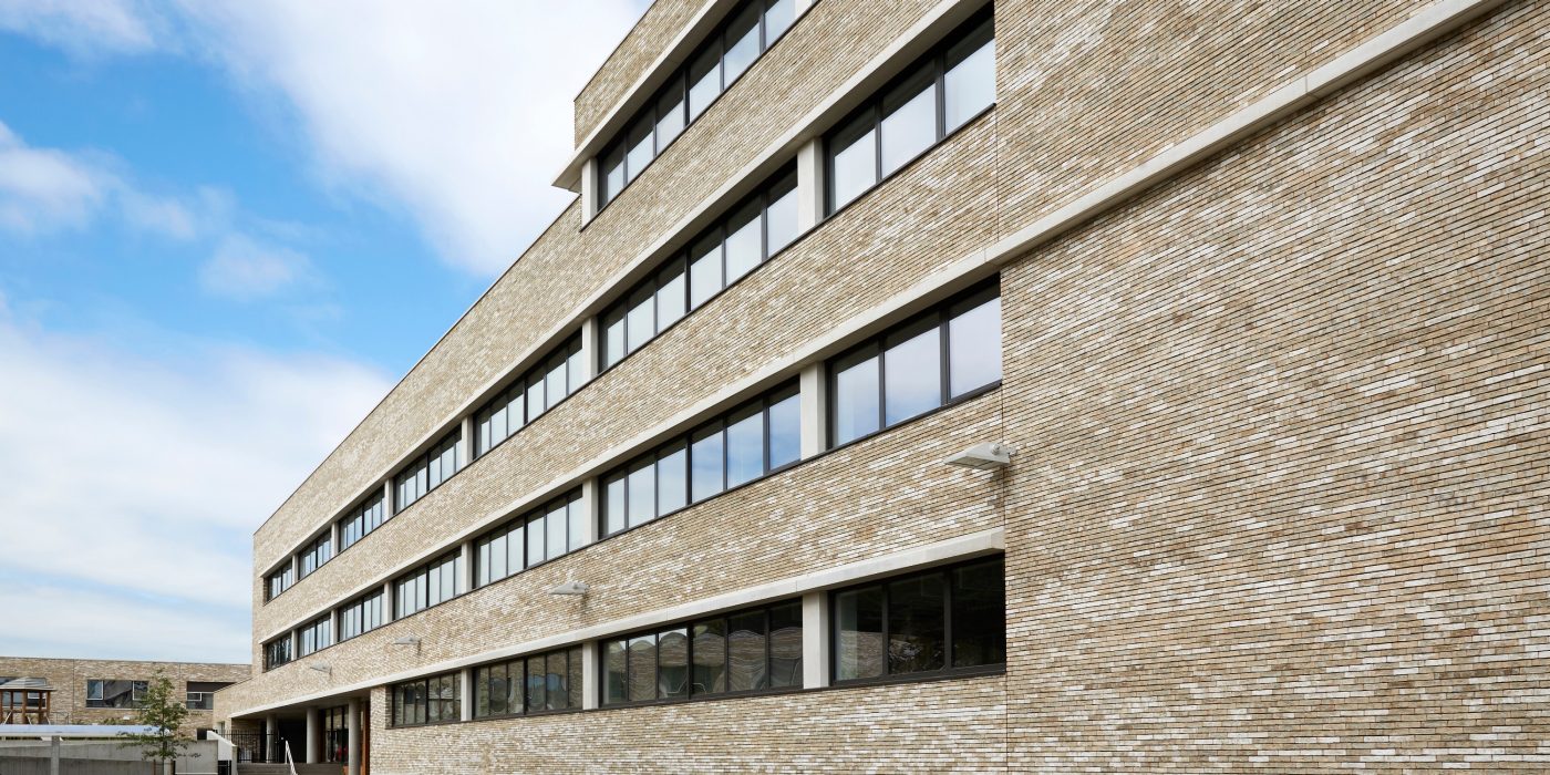 Reference photo new construction education and healthcare in Sint-Agatha-Berchem