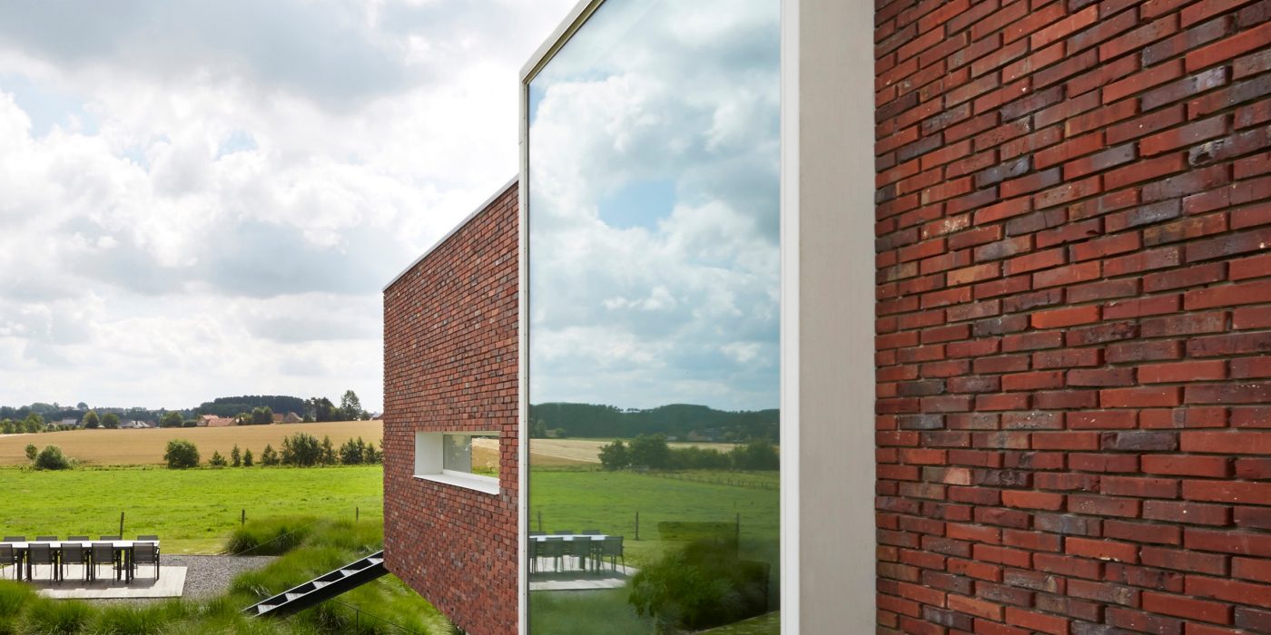 Reference photo new construction single family in Horebeke