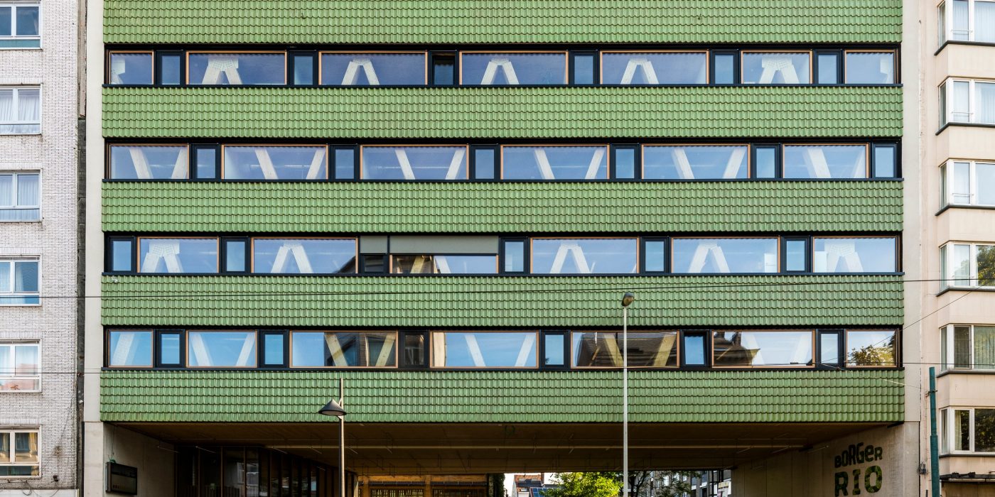 Reference photo new construction office in Antwerpen