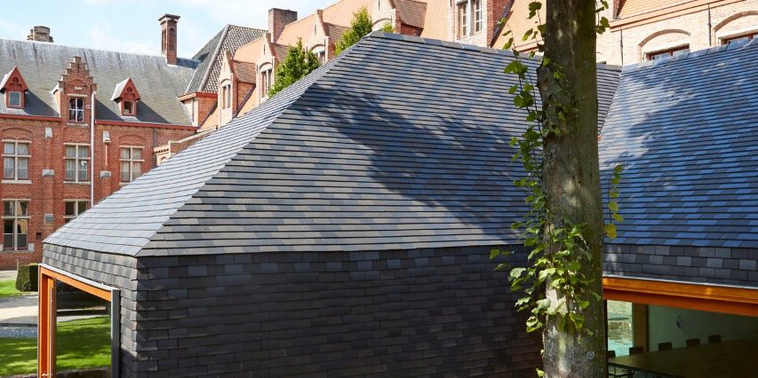 Pottelberg Tegelpan 301 blauw gesmoord