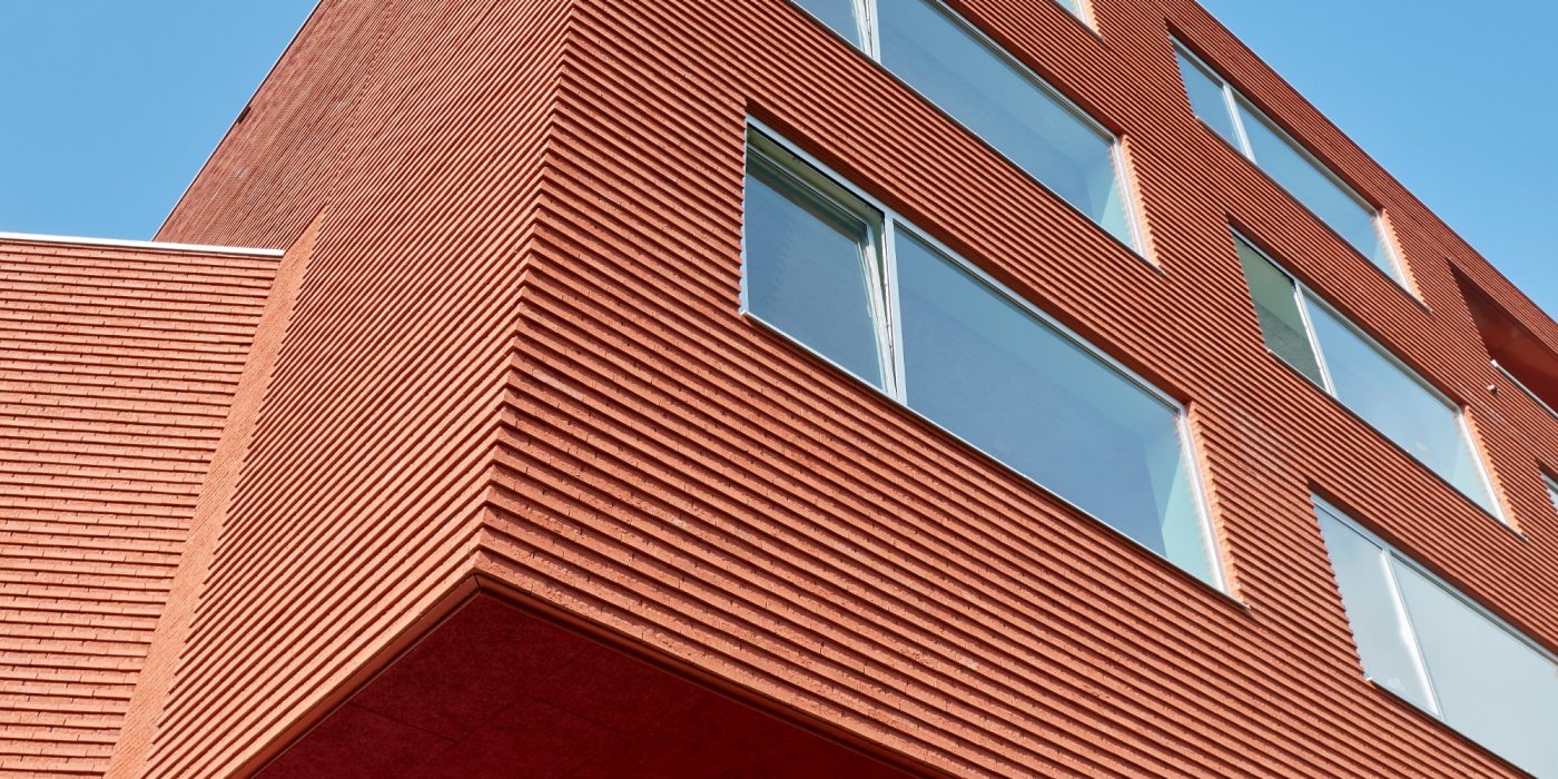 Reference photo new construction education in Kortrijk