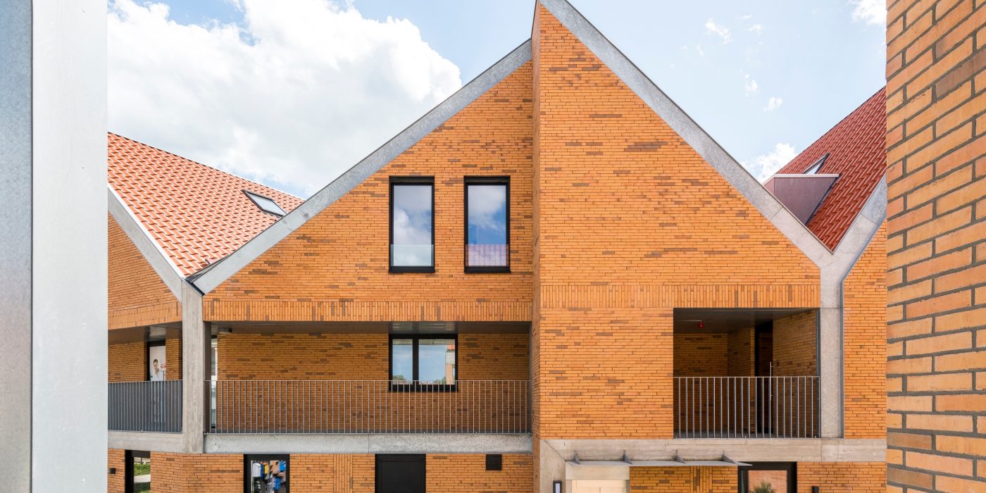 Reference photo new construction cohousing and apartment in Brugge