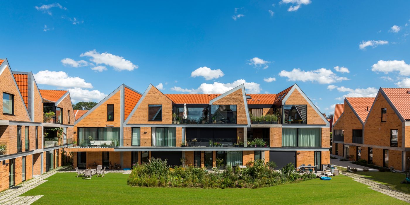 Reference photo new construction cohousing and apartment in Brugge