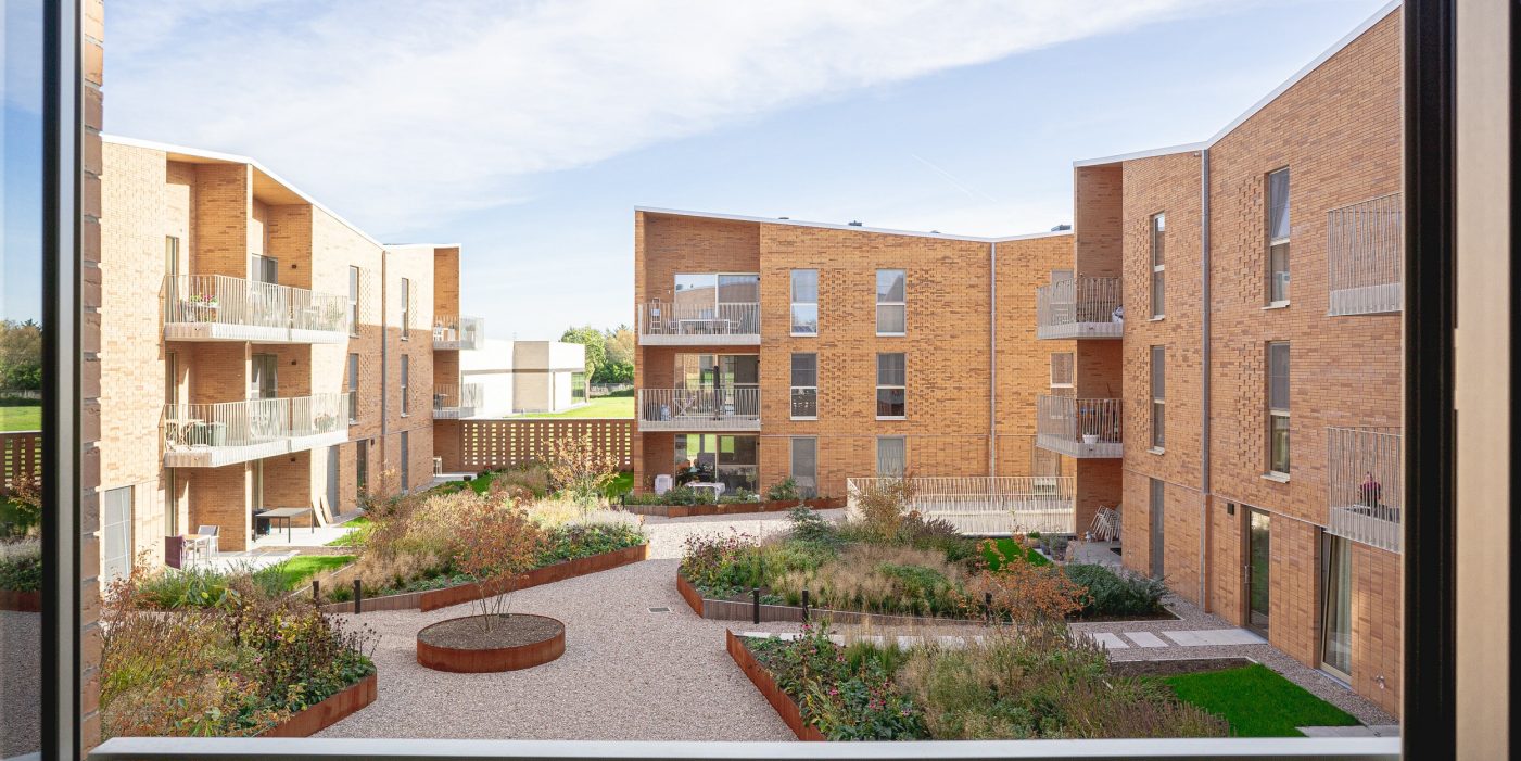 Reference photo new construction apartment in Wilsele