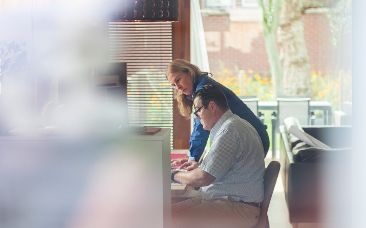 Residents of the Duurzame Wijk - Kaat and Harry