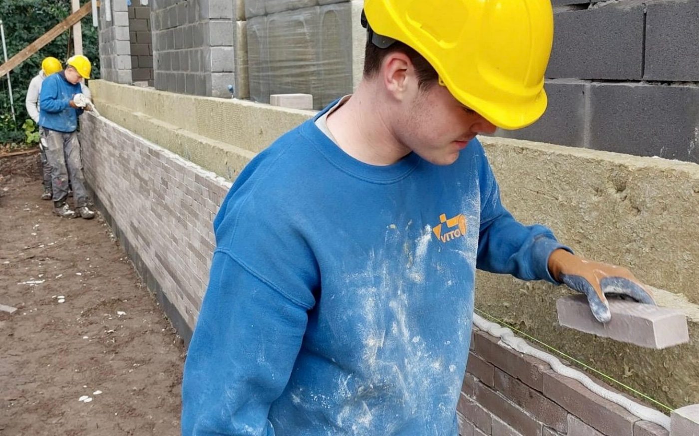 Bouw KSA Beerse door leerlingen VITO