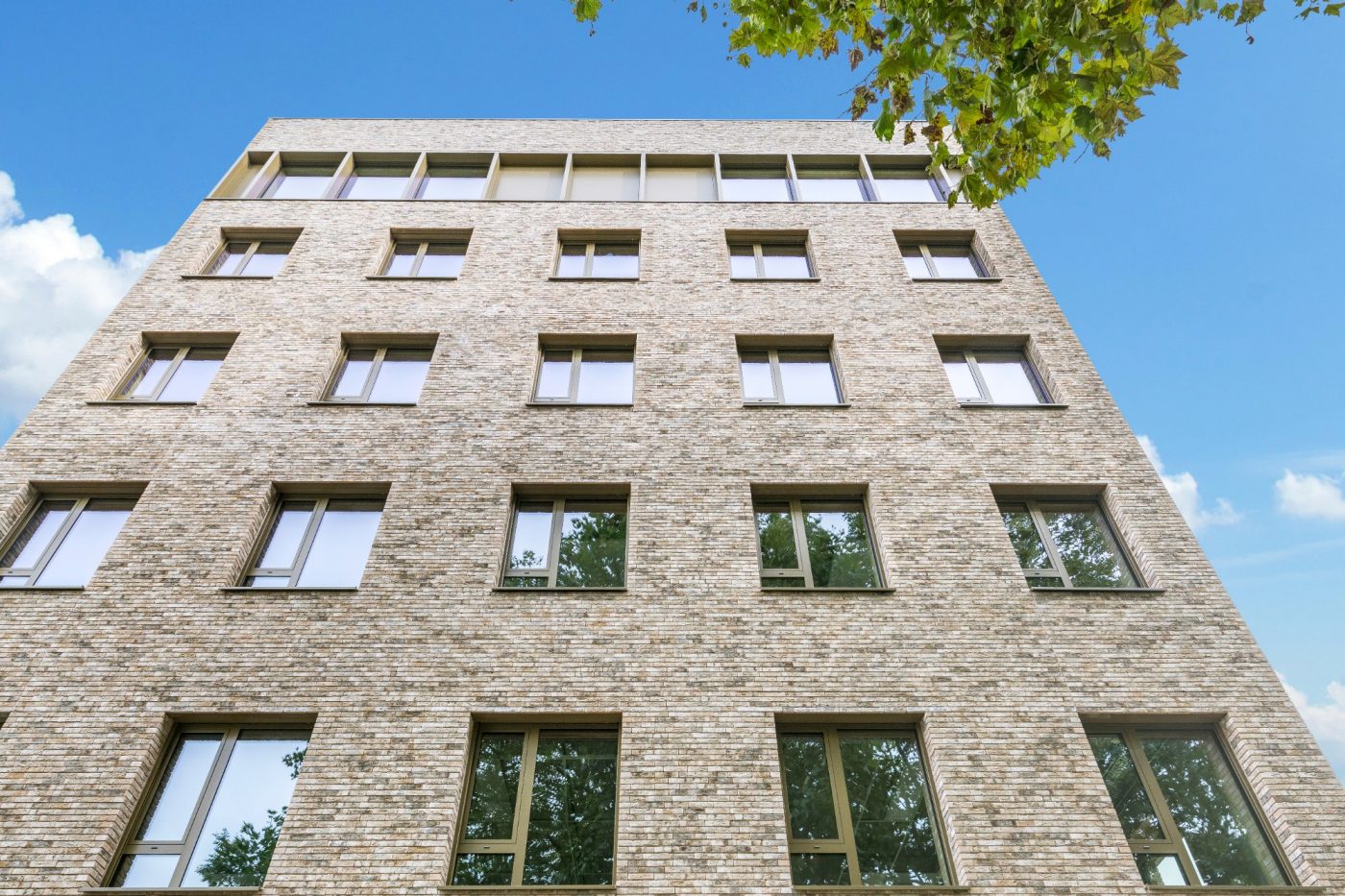Rénovation d'un bâtiment scolaire à Louvain