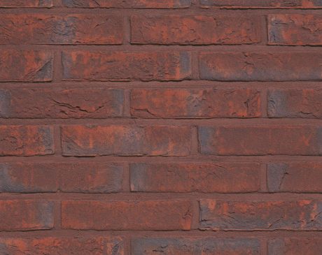 Packshot of a panel with Agora Wijnrood facing bricks