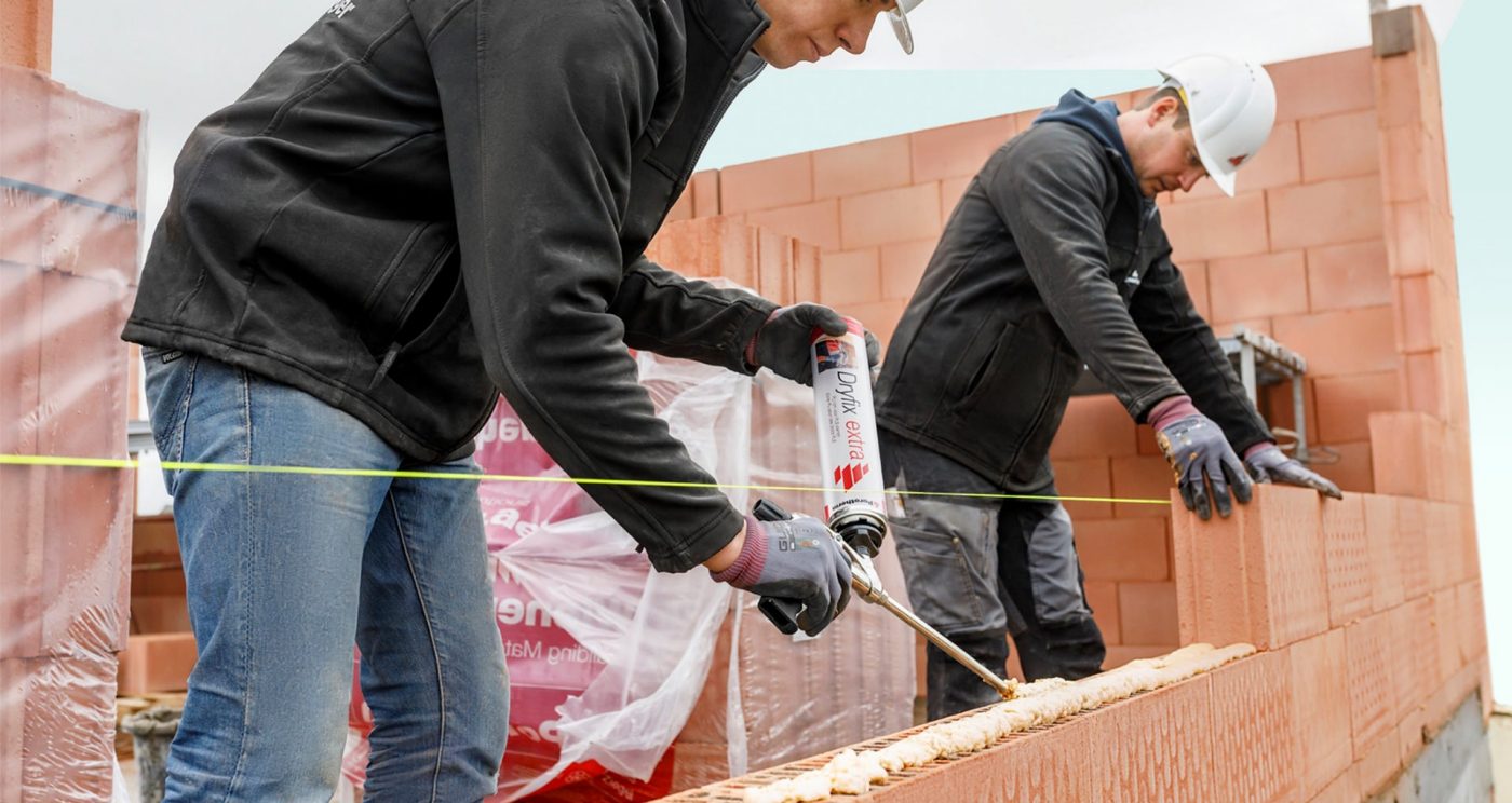 Aannemers die werken met Dryfix