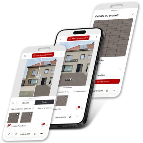 Visualisez votre projet avec l’application Renoviewer et comparez en un coup d’œil la situation avant et après.