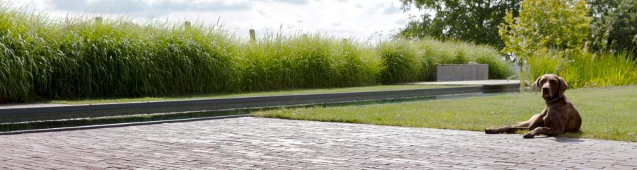 Reference photo private landscaping in Brakel