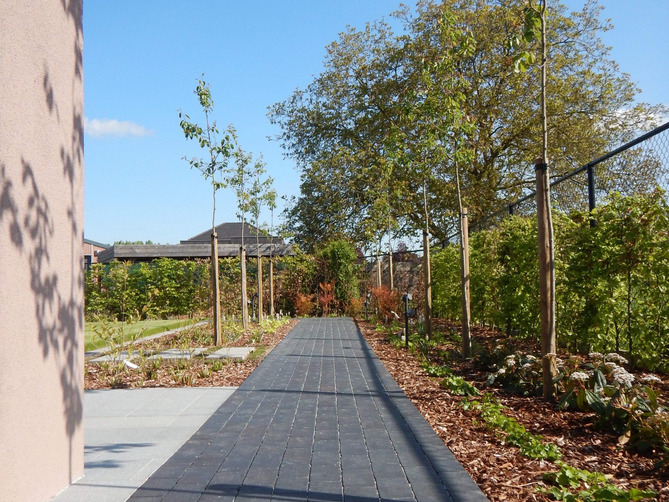 Reference photo private landscaping in Laakdal