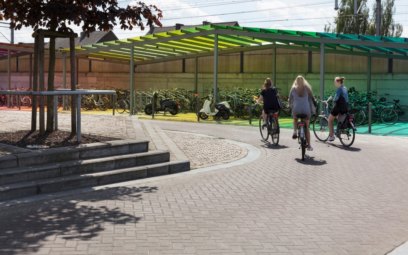 Reference photo infrastructure landscaping in Duffel