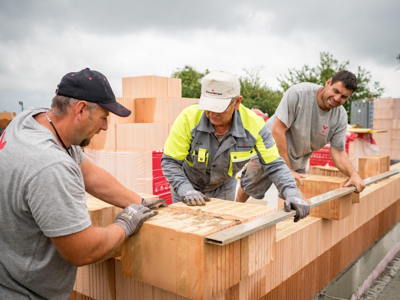Aannemers aan het werk
