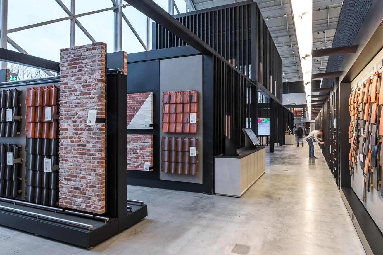 Aperçu du rez de chaussée du showroom à Londerzeel