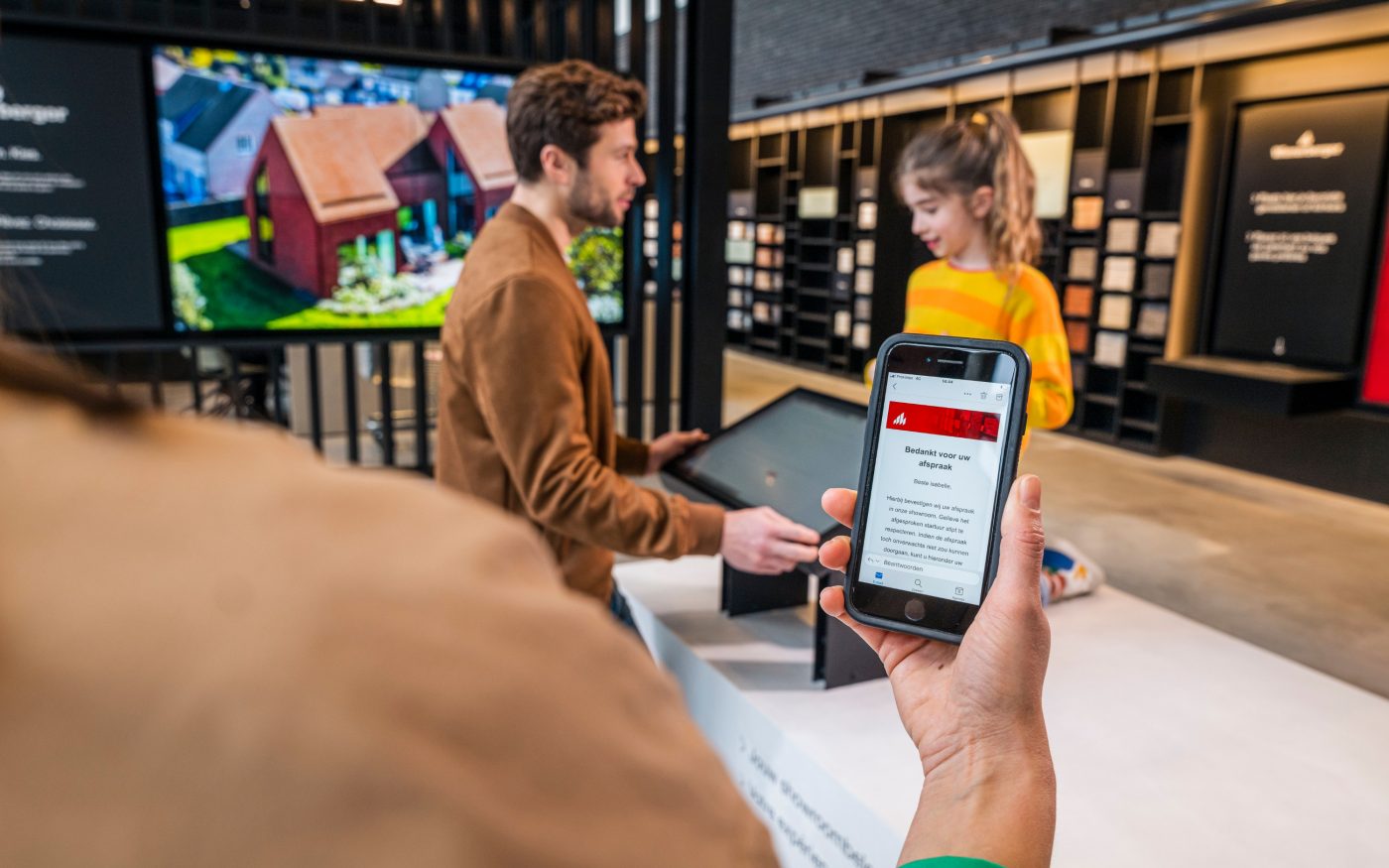 Renovated showroom Londerzeel