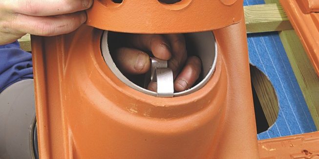 Koramic ventilation module - step 2