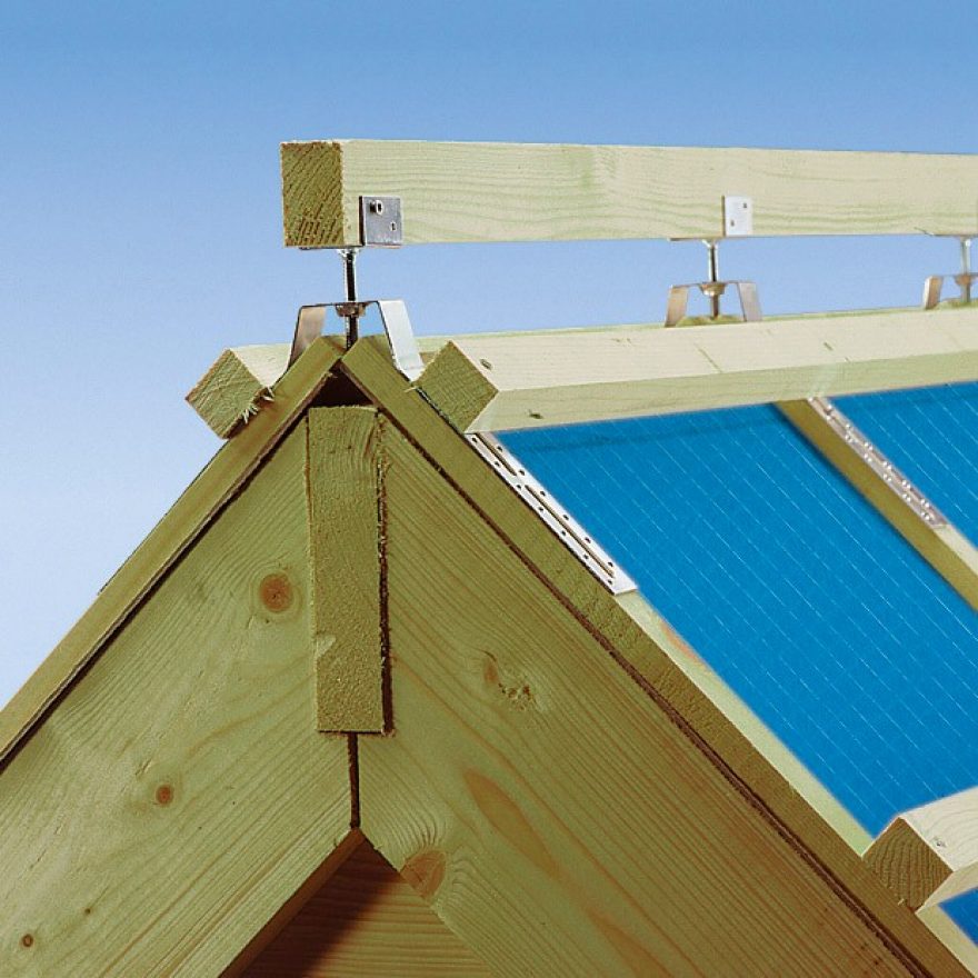 Koramic adjustable ridge beam tool