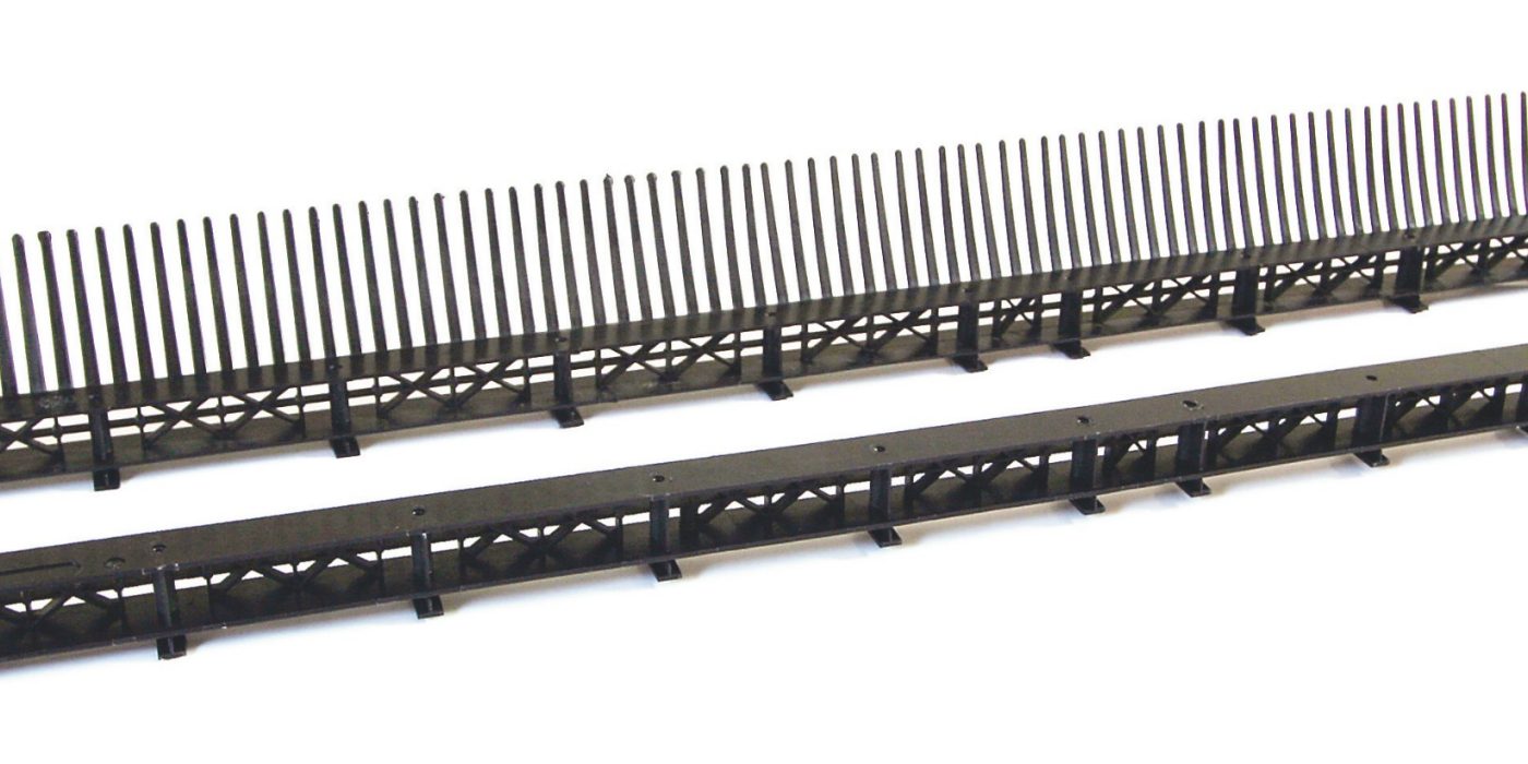 Ventilerende onderlat met of zonder vogelscherm