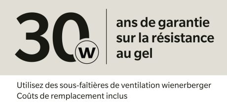 Logo 30 jaar vorstgarantie FR