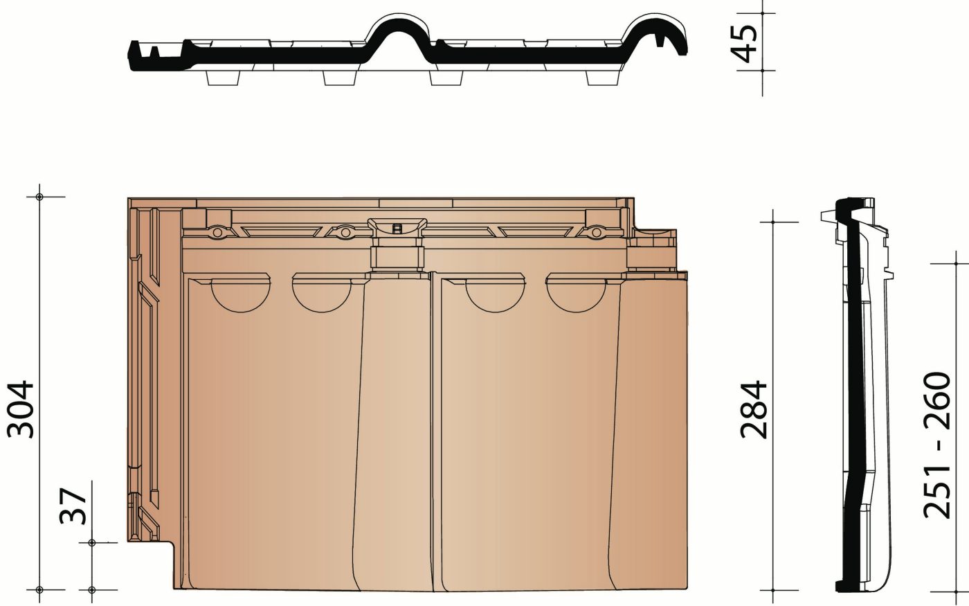 Renaissance Evo : tuile standard