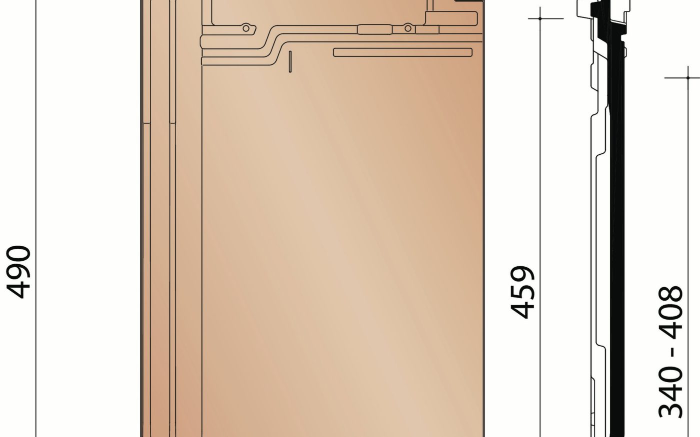 Volnay : tuile standard