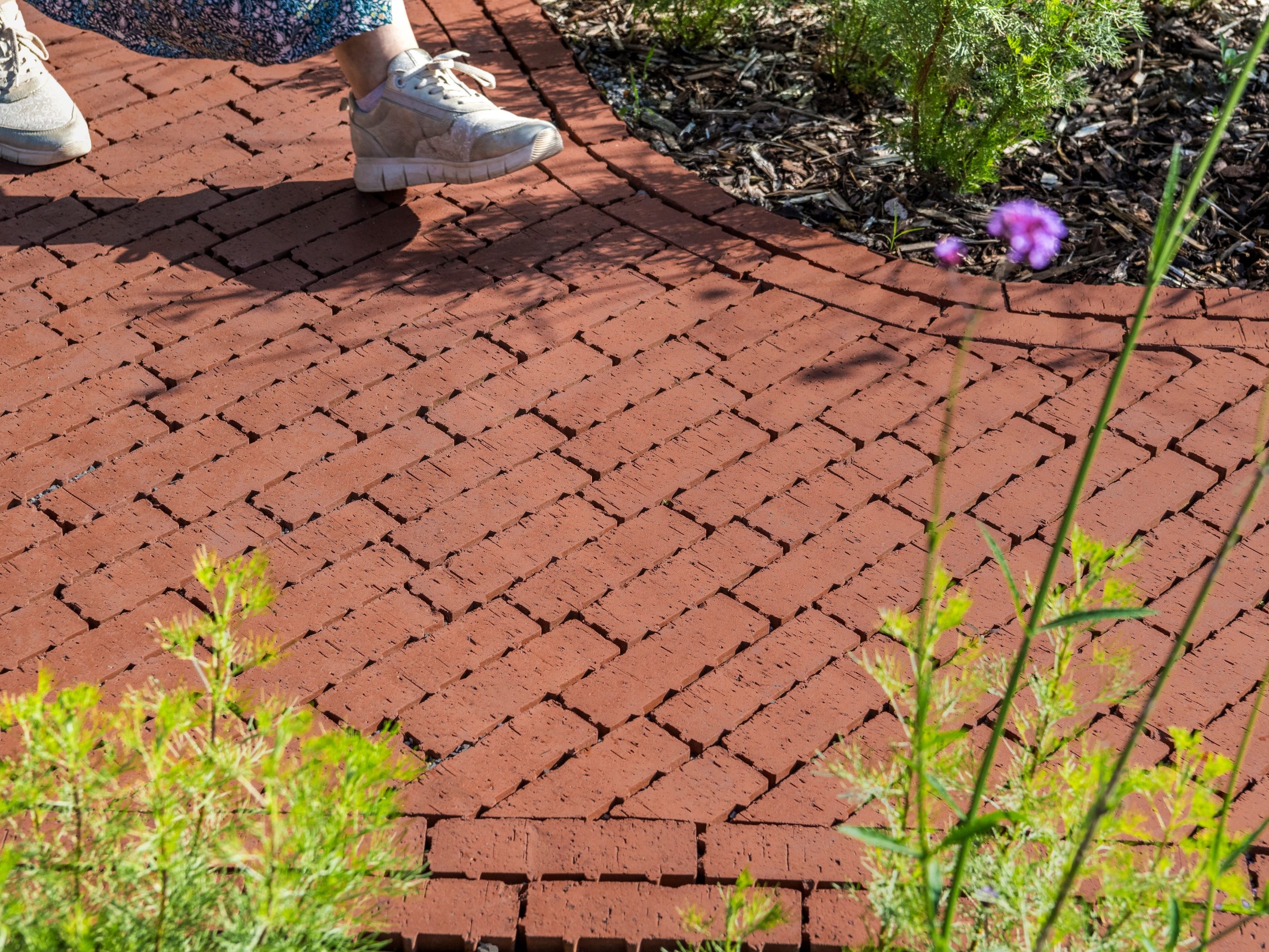 Reference photo private landscaping in Zemst