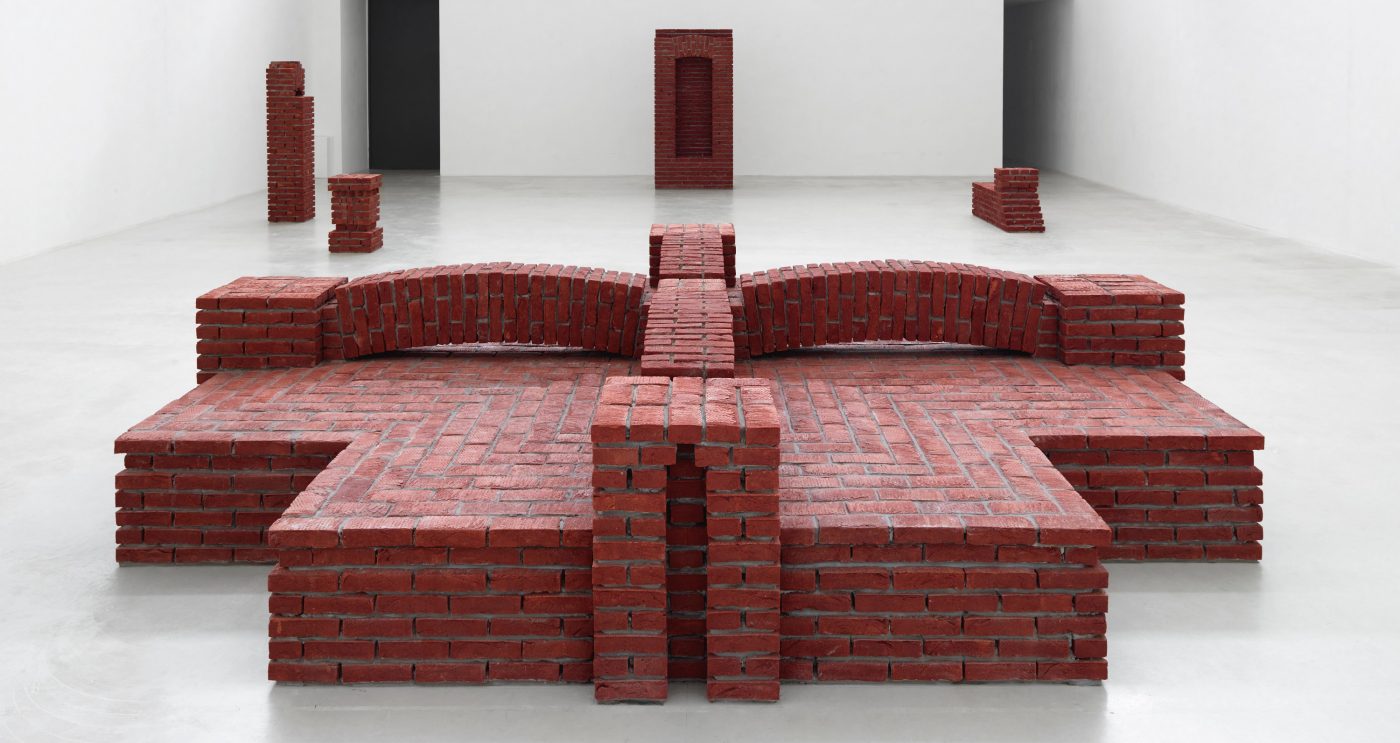 Baksteensculpturen van Per Kirkeby