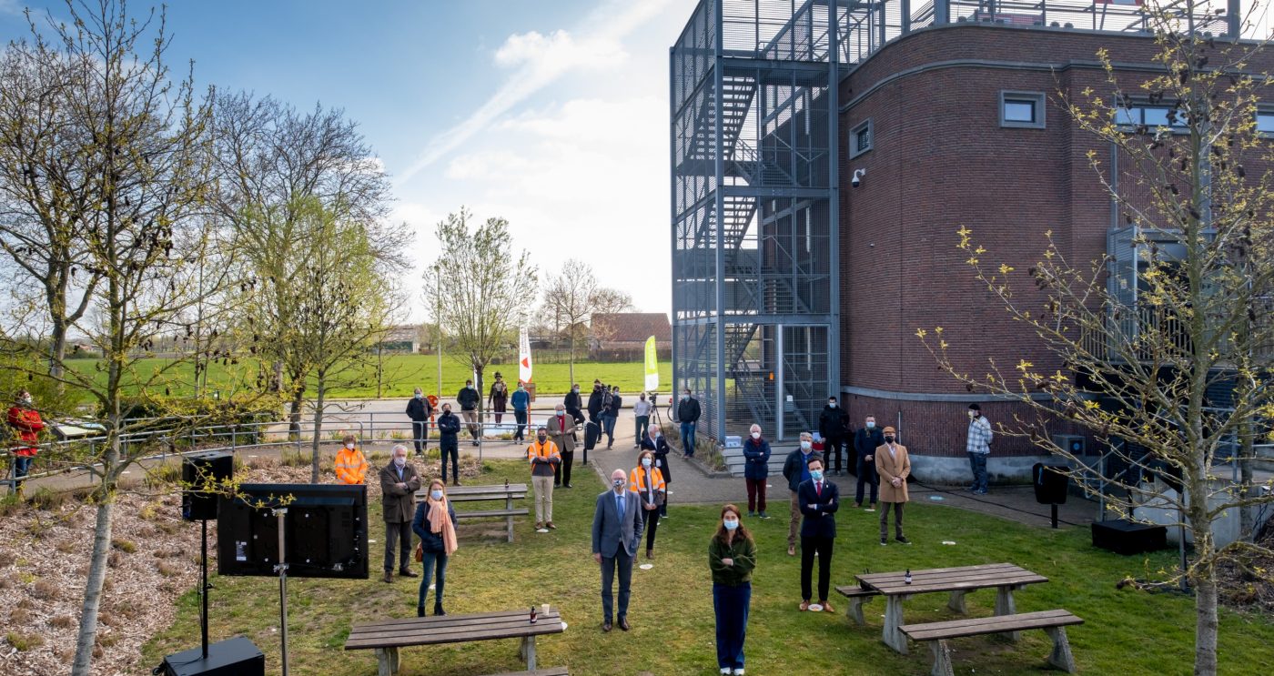 RUMST Minister Zuhal Demir sluit een convenant met verschillende partners omtrent het behoud van Dreamville, de camping van Tomorrowland