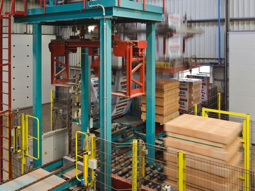 Verpakking van binnenmuurstenen