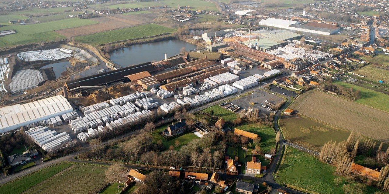 Air photo of plant Kortemark