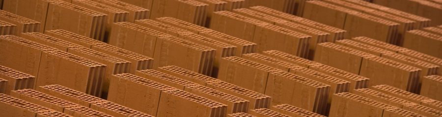 Photography of production of inner wall blocks