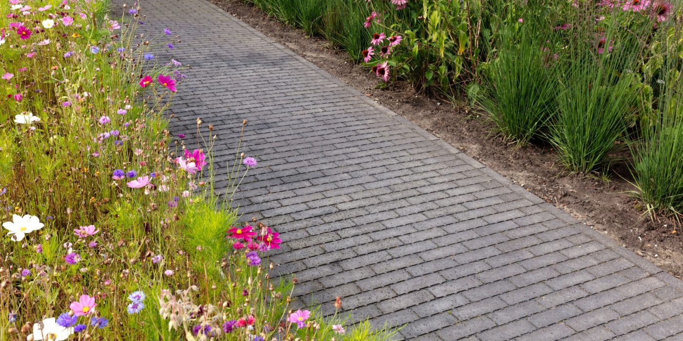 Reference photo private landscaping in Sint-Katelijne-Waver