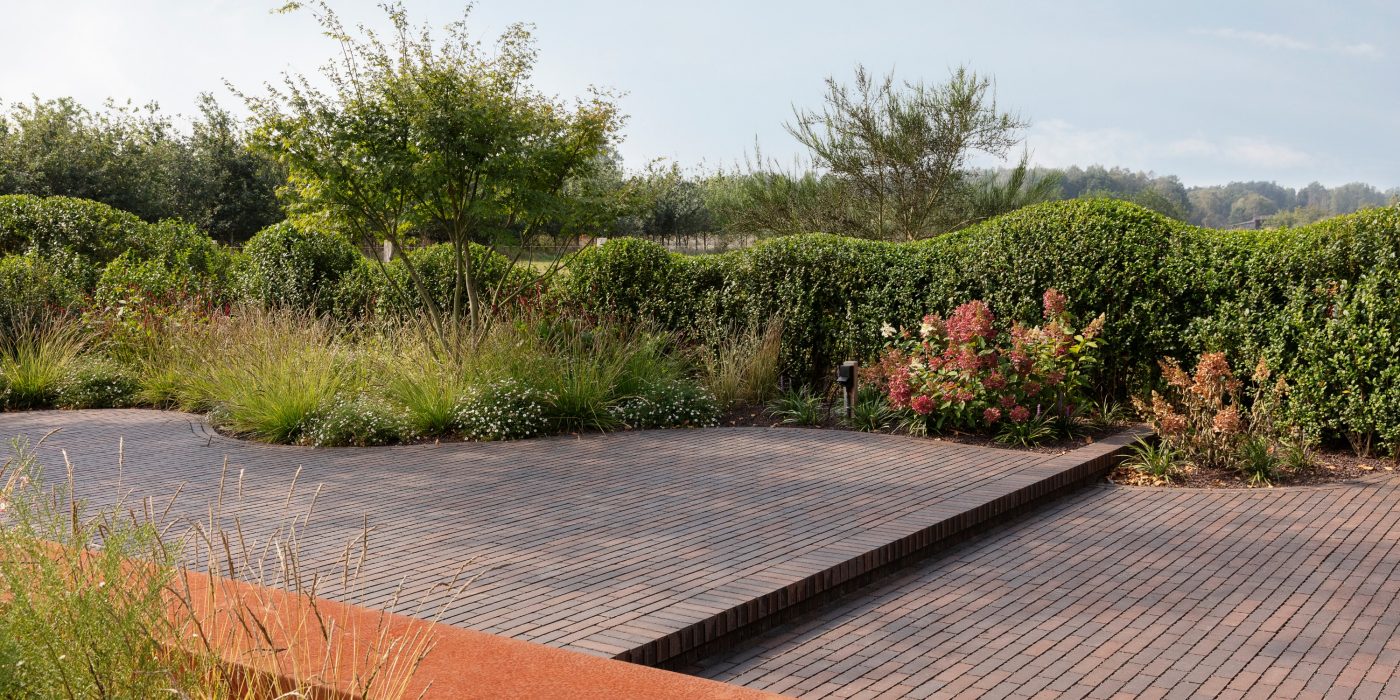 Reference photo private landscaping in Maldegem