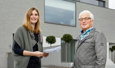 Patricia Pissens-Lebbeke en eigenaar