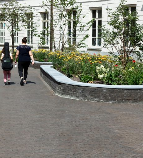 Reference photo infrastructure landscaping in Sint-Niklaas