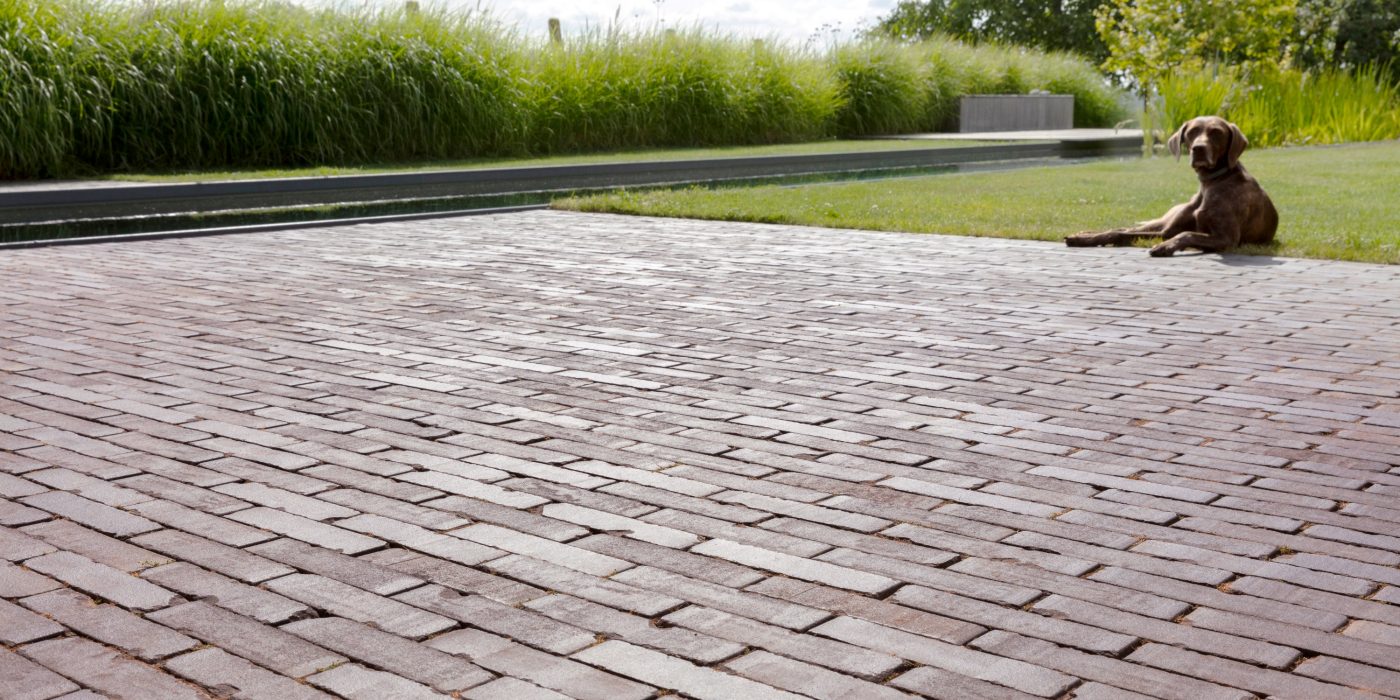 Reference photo private landscaping in Brakel