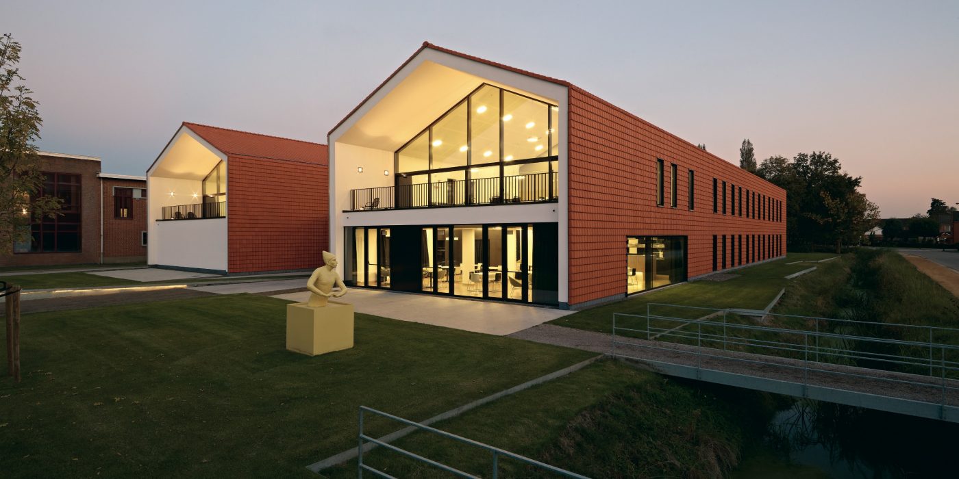 Reference photo new construction retirement home in Kaprijke