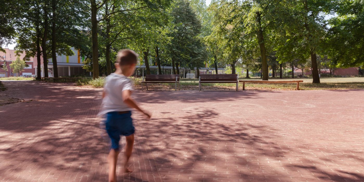 Reference photo infrastructure landscaping in Zwevegem