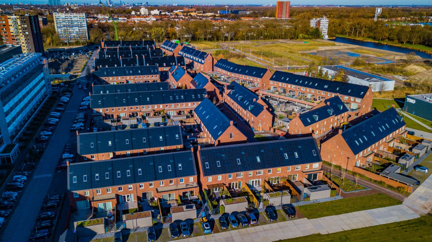 Woningen met Wevolt X-Roof zonnepanelen