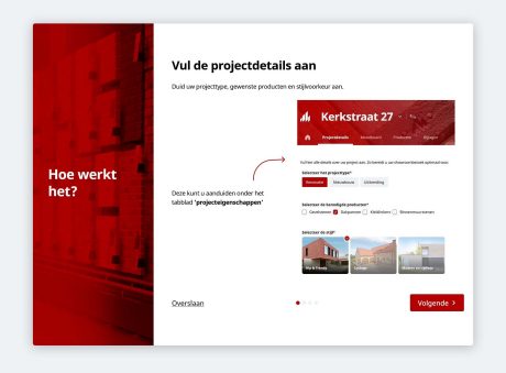 Maak uw project aan