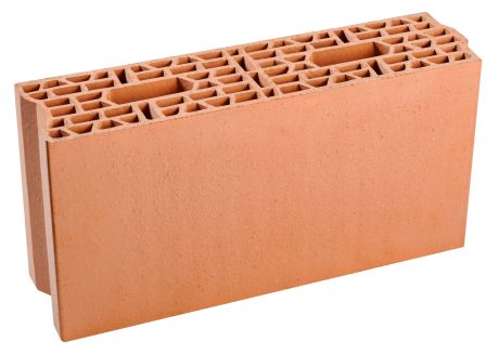 De Porotherm Lijmblok Newton 25N haalt een geteste muurdruksterkte van 8,5 N/mm²