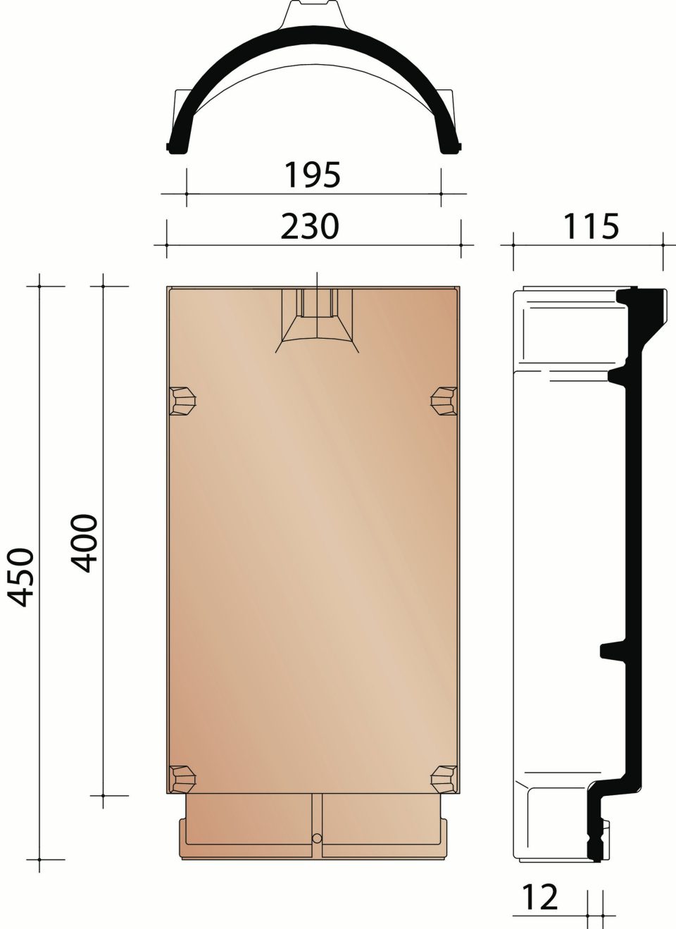 Harmonica : halfronde vorst / noordboom