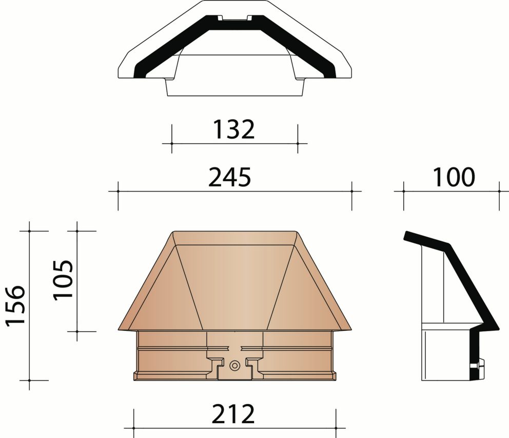 Mikado : about d'arêtier angulaire