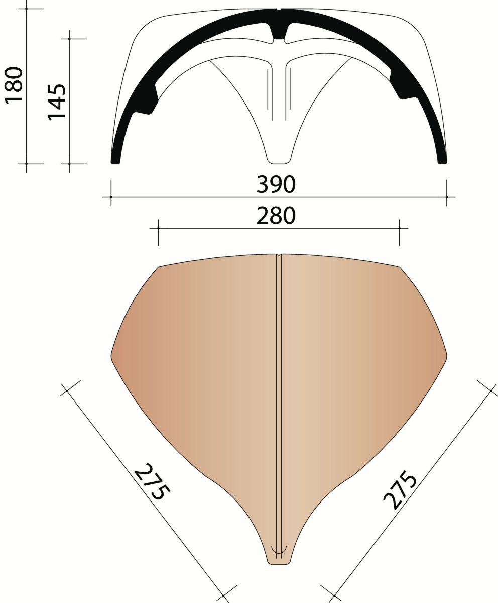 Harmonica/Mikado : vorstenhoed voor 1 vorst en 2 noordbomen