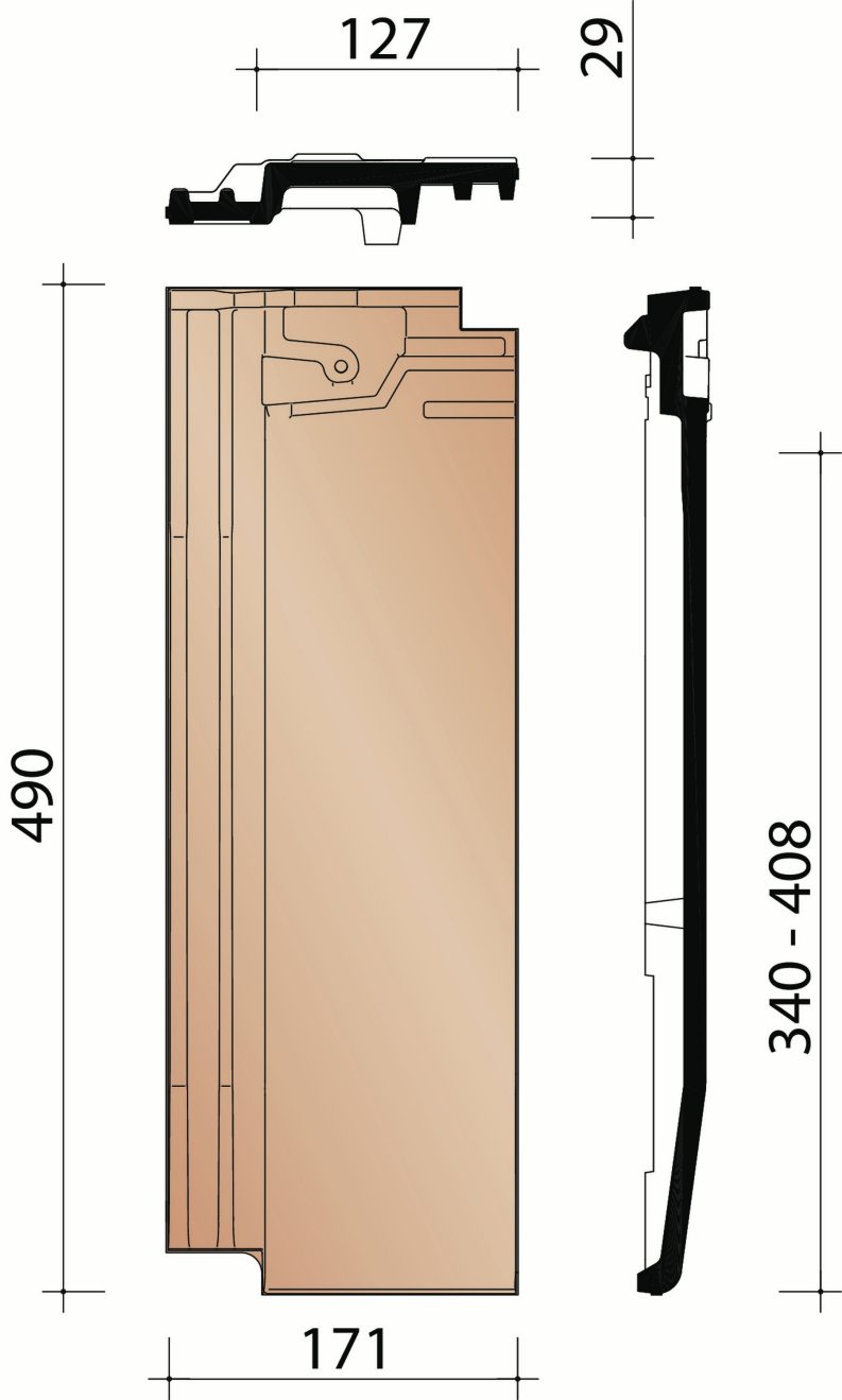 Volnay : Halve pan (1,25/lm)