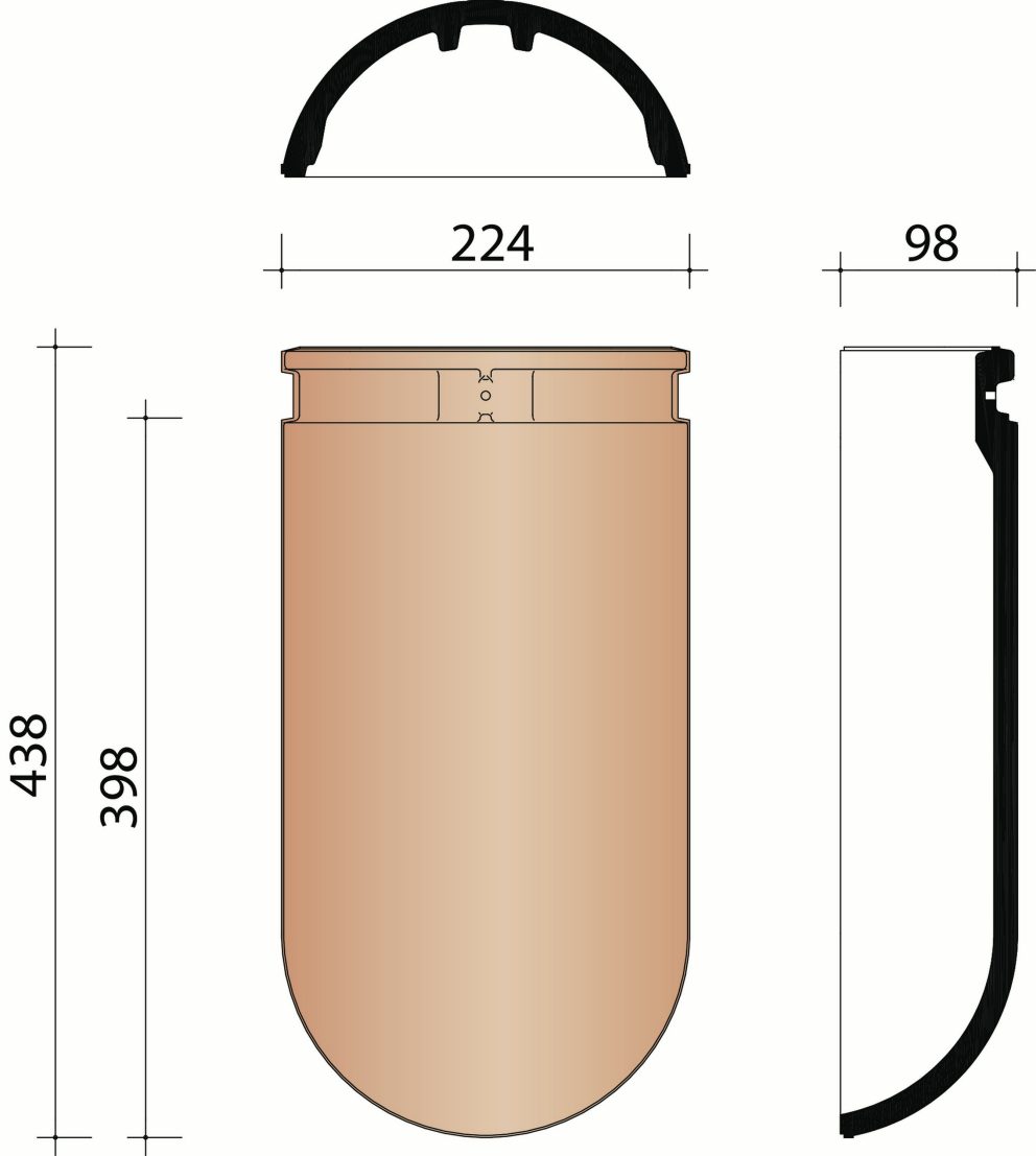 Côte Fleurie: Halfronde beginnoordboom